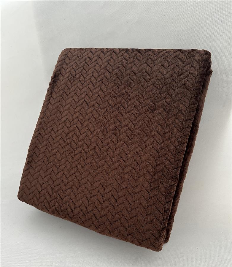  2 - Плед Ardesto Jacquard Braid 160х200см, 100% поліестер, коричневий ART0205JB