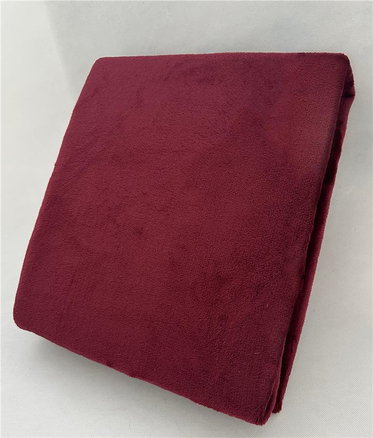  3 - Плед Ardesto Flannel 160х200см, 100% поліестер, бургунді ART0221SB