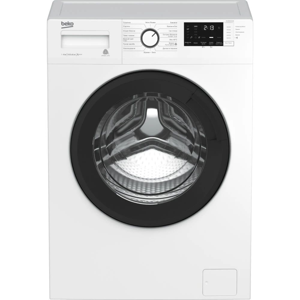  4 - Пральна машина з фронтальним завантаженням Beko WUE6512XAW