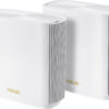 Wi-Fi Mesh система Asus ZenWiFi XT8 V2 White 2pk (90IG0590-MO3A80) (AX6600, 1×2.5GE WAN, 3xGE LAN, 1xUSB3.1, WiFi6, AiMesh, WPA3, OFDMA, 6 антени)
