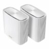 Wi-Fi Mesh система Asus ZenWiFi XT8 V2 White 2pk (90IG0590-MO3A80) (AX6600, 1×2.5GE WAN, 3xGE LAN, 1xUSB3.1, WiFi6, AiMesh, WPA3, OFDMA, 6 антени)