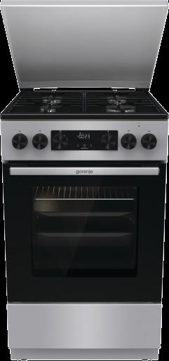  4 - Плита Gorenje комбінована нерж GK5C43SH