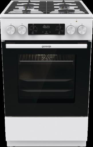  3 - Плита Gorenje комбінована білий GKS5C73WF