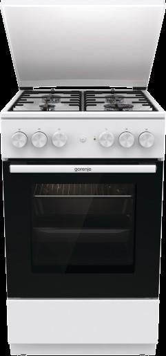  1 - Плита Gorenje комбінована білий GK5A22WH