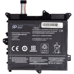  5 - Акумулятор PowerPlant для ноутбуків LENOVO 80LX Series (L14M2P22) 7.4V 4000mAh