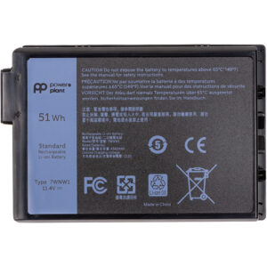  5 - Акумулятор PowerPlant для ноутбуків DELL Latitude 5420 (7WNW1) 11.4V 4342mAh