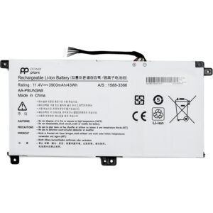  6 - Акумулятор PowerPlant для ноутбуків SAMSUNG Notebook 5 NP530E5M (AA-PBUN3AB) 11.4V 3900mAh