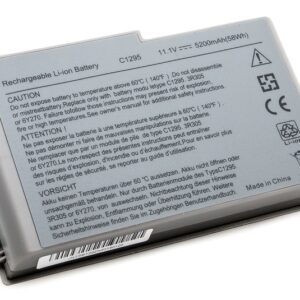  4 - Акумулятор PowerPlant для ноутбуків DELL Latitude D600 (C1295, DE D600, 3S2P) 11.1V 5200mAh