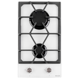  5 - Поверхня газова Domino на склі WEILOR GG 304 WH
