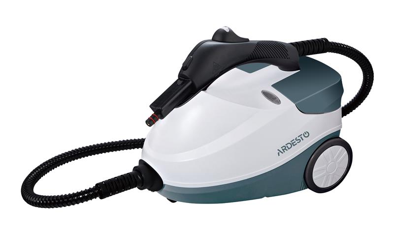  2 - Пароочисник Ardesto, 2000Вт, 1500мл, 4Бар, білий+ синій STC-C2000W4-0
