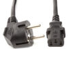 Кабель живлення PowerPlant CEE7/17-C13, Cu 3×1.5мм2, 5 м CC360345