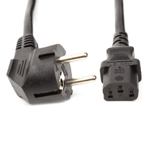  4 - Кабель живлення PowerPlant CEE7/17-C13, Cu 3x1.5мм2, 5 м CC360345