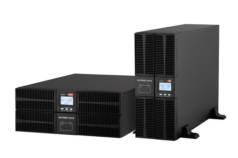  1 - ДБЖ безперервної дії (Online) 2E SD6000RT, 6kVA/6kW, RT4U, LCD, USB, Terminal in&out (2E-SD6000RT)