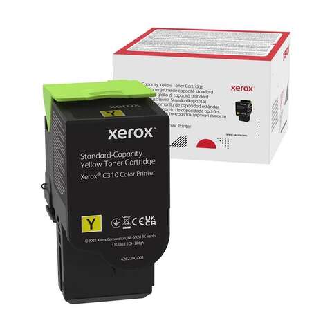  14 - Тонер картридж Xerox C310/C315 Yellow (5500 стор) 006R04371
