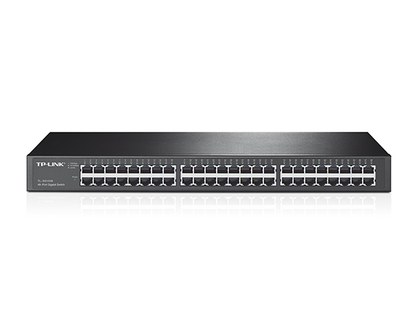  3 - Комутатор TP-LINK TL-SG1048 (48хGE, метал, монтаж в стійку)