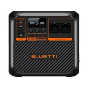  6 - Зарядна станція Bluetti AC180P 1440Wh 400000mAh, 1800W