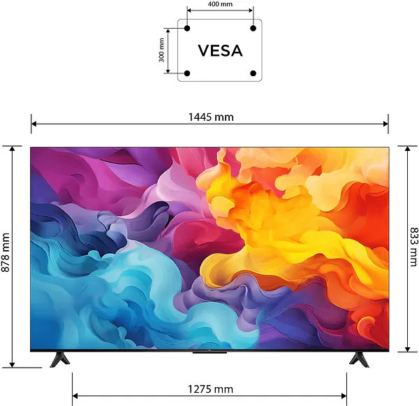  8 - Телевізор TCL 65P655