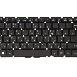  7 - Клавіатура для ноутбука ACER Aspire E5-422, E5-432 чорний, без фрейму