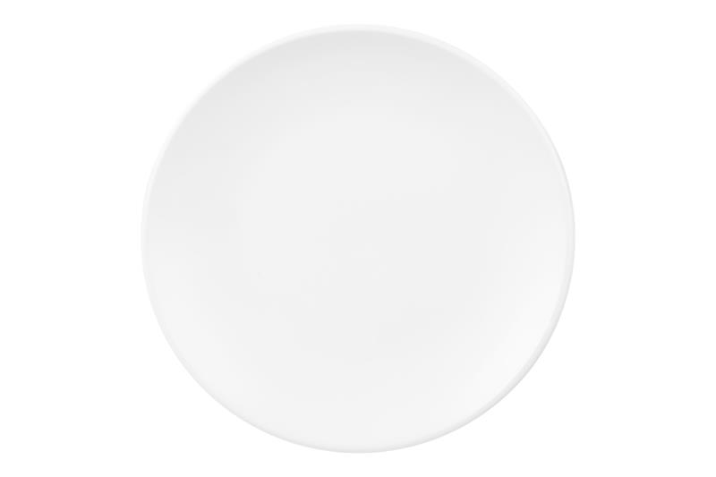  9 - Тарілка десертна Ardesto Lucca White, 19см, кераміка, білий AR2919WM