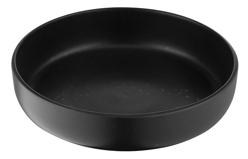  1 - Тарілка глибока столова Ardesto Trento 21,5 см Black (AR2921TB)