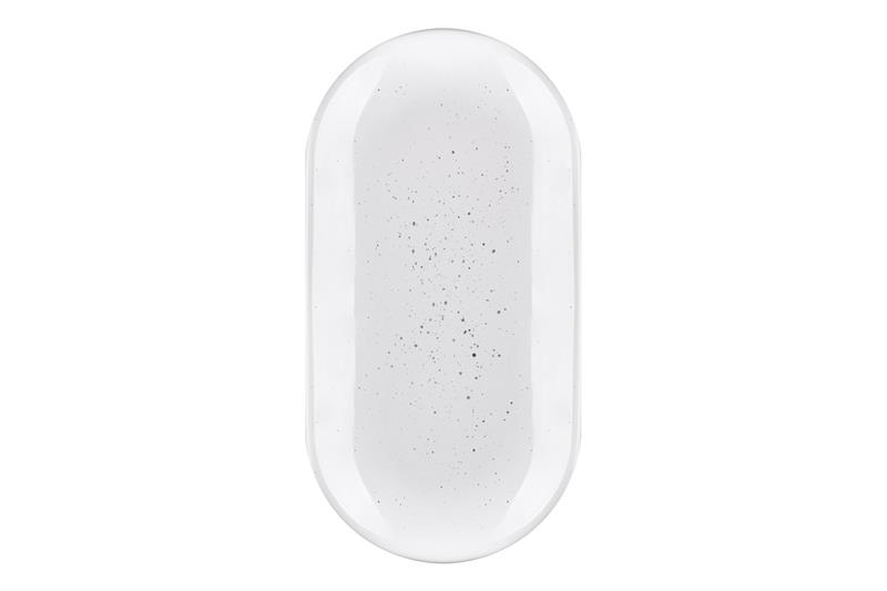  4 - Блюдо Ardesto Bagheria Bright white, 25х13см, кераміка, овальна, білий AR2925WGP