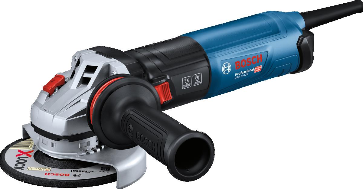  2 - Шліфмашина кутова Bosch GWS 17-125 125мм 1700Вт 11500об·хв 2.2кг 0.601.7D0.200