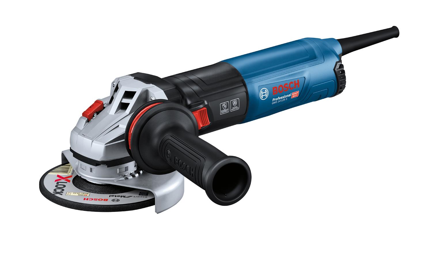  1 - Шліфмашина кутова Bosch GWS 14-125 S 125мм 1400Вт 1800-11500об·хв 2.2кг 0.601.7D0.100