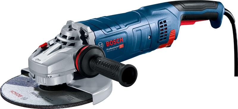  3 - Шліфмашина кутова Bosch GWS 24-230 JZ 230мм 2400Вт 8500об·хв 5.8кг плавн. пуск із системою захисту від пилу Cyclone Tech 0.601.8C3.300