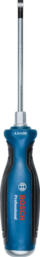  8 - Викрутка Bosch плоска, прецизійна, SL4.5x100мм 1.600.A01.TF9
