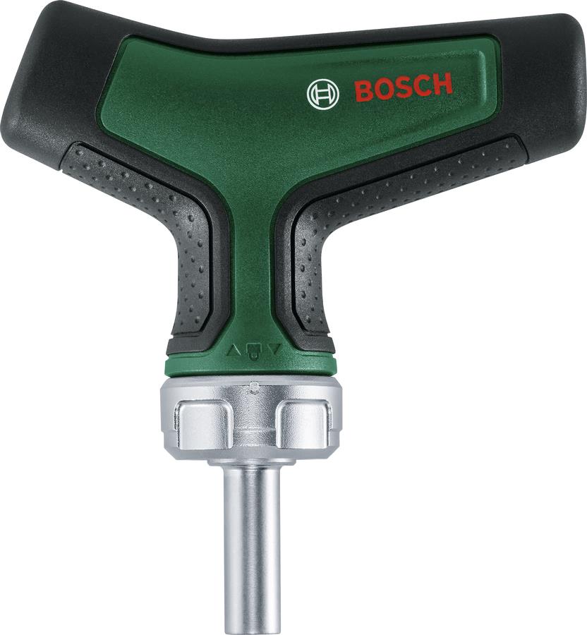  3 - Викрутка Bosch з тріскачкою, Т-подібне руків'я, 109мм, сталь CrV 1.600.A02.Z9S