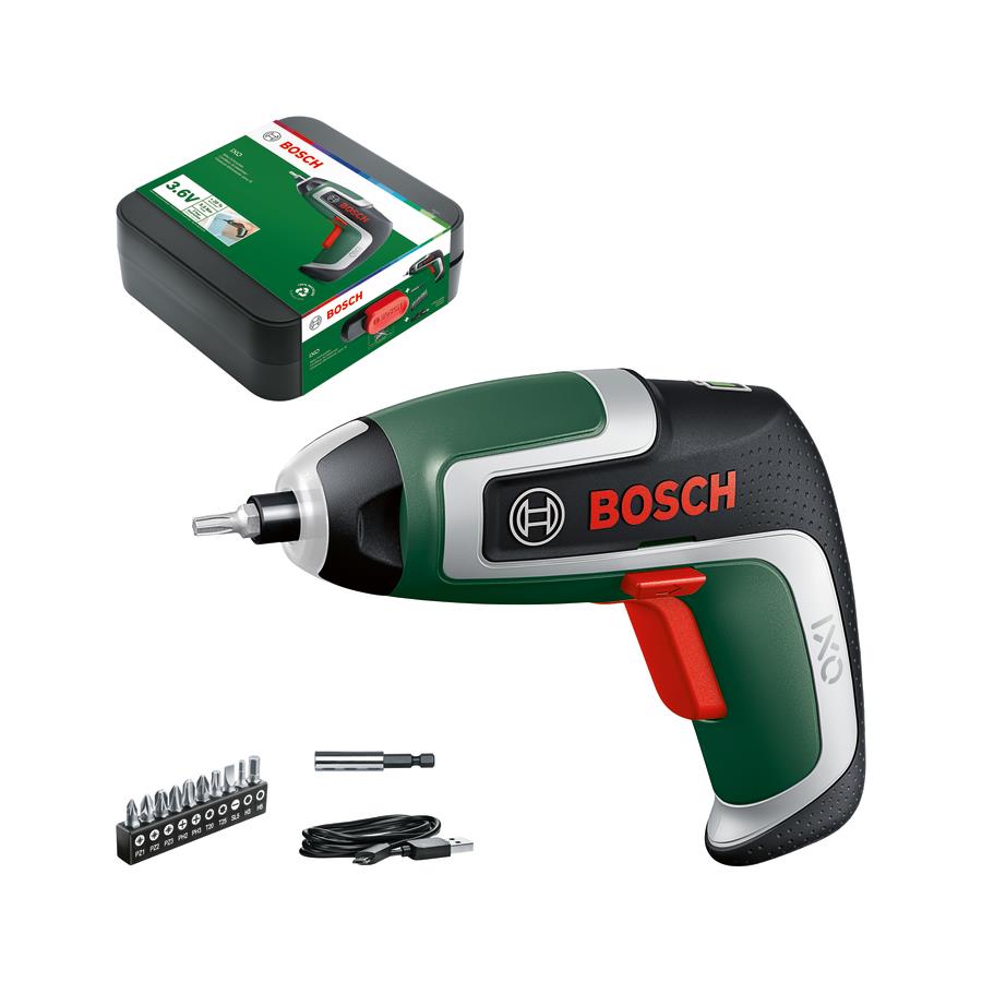  3 - Викрутка акумуляторна Bosch IXO 7 3.6В 3·5.5Нм 215об·хв 0.32кг 0.603.9E0.020