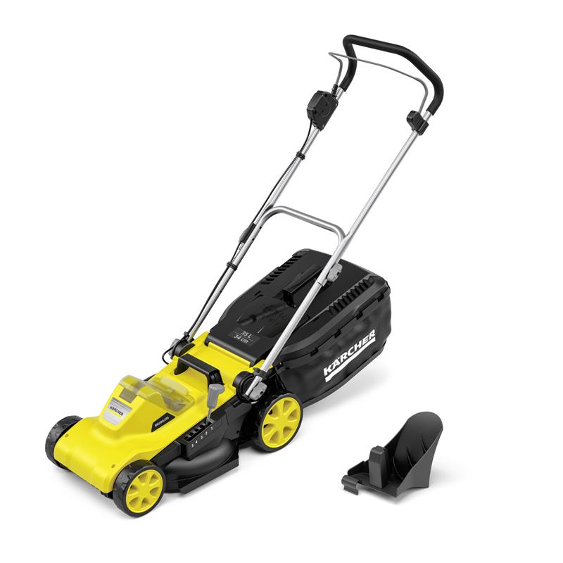  9 - Газонокосарка акумуляторна Karcher LMO 3-18 Battery 18В 34см 25-60мм (без АКБ та ЗП) 1.445-410.0