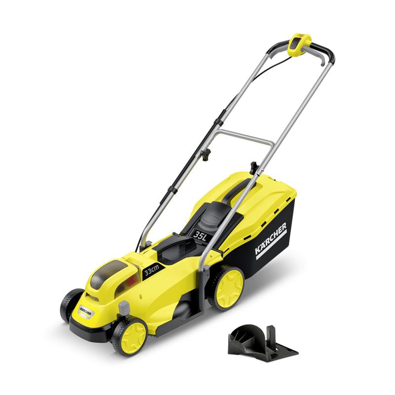  2 - Газонокосарка акумуляторна Karcher LMO 18-33 Battery 18В 33см 35-65мм (без АКБ та ЗП) 1.444-400.0
