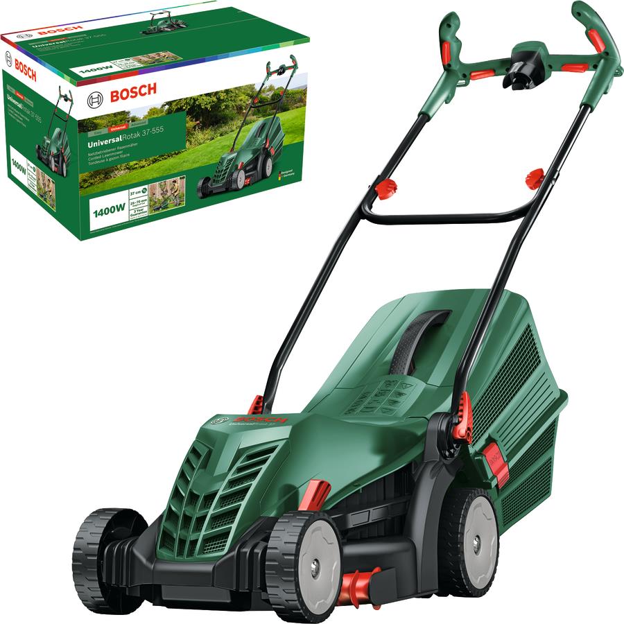  3 - Газонокосарка мережева Bosch UniversalRotak 37-555 1400Вт 37см 40л 27-50мм 15.5кг 0.600.8A6.501