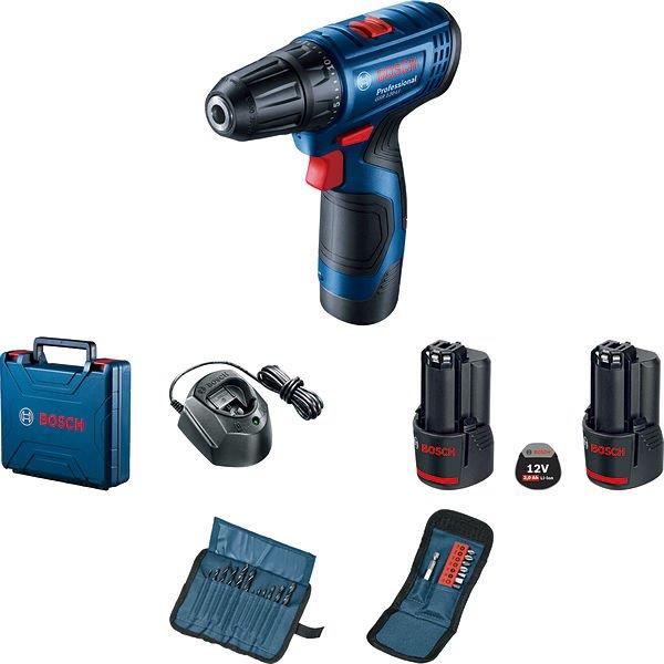  3 - Шурупокрут-дриль акумуляторний Bosch GSR 120-LI 12В 2х2А·год 14·30Нм 0-400·0-1500об·хв 2.5кг 0.601.9G8.002