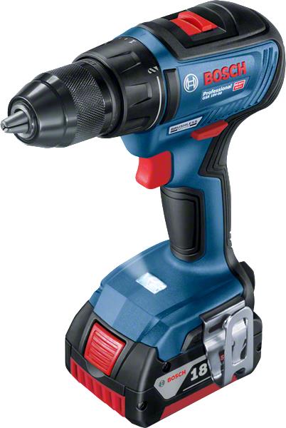  1 - Шурупокрут-дриль акумуляторний Bosch GSR 18 V-50 18В 2x2А·год 50Нм460·1800об·хв 1кг 0.601.9H5.000