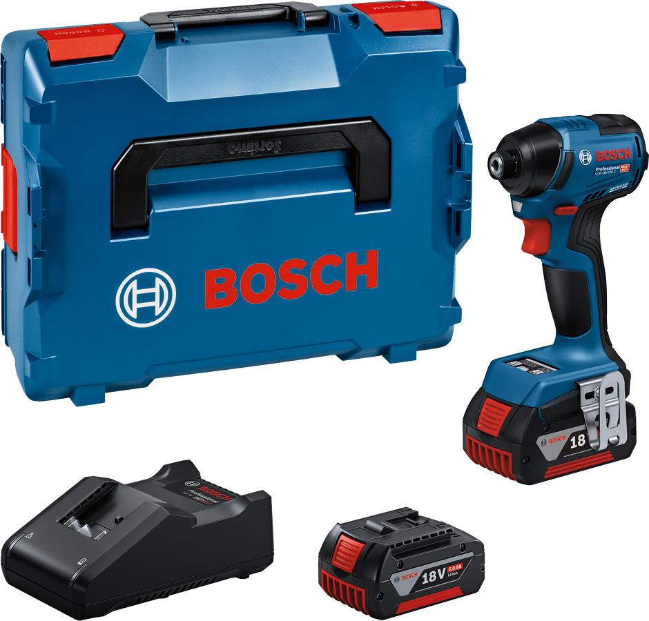  5 - Гвинтоверт ударний акумуляторний Bosch GDR 18V-220 C 18В 2х5А·год  0-3400об·хв 220Нм 1кг Bluetooth 0.601.9L6.003