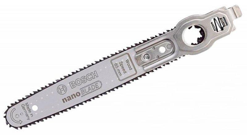  1 - Полотно пиляльне для електролобзика Bosch Nanoblade Wood Speed 65 для Easy Cut 2.609.256.D86