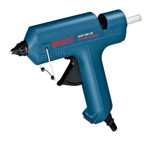  2 - Пістолет клейовий Bosch GKP 200 CE 500Вт стрижні 11мм 0.4кг подача 30г·хв 0.601.950.703
