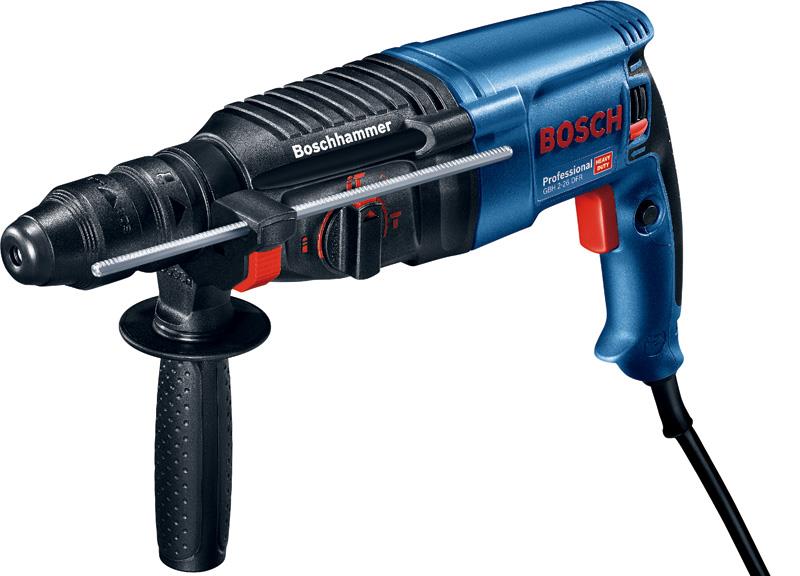  3 - Перфоратор Bosch GBH 2-26 DFR SDS-plus 800Вт 3Дж 2.9кг 0.611.254.768