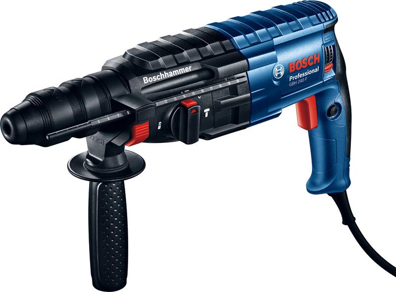  1 - Перфоратор Bosch GBH 240 F SDS-plus 790Вт 2.7Дж 2.8кг 0.611.273.000