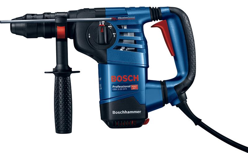 3 - Перфоратор Bosch GBH 3-28 DRE SDS-plus 800Вт 3.1Дж 3.5кг 0.611.23A.000