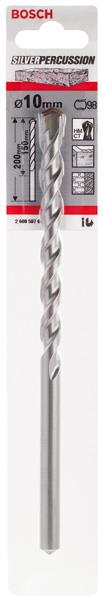  2 - Свердло по бетону Bosch CYL-3 10X120мм SilverPerc, для перфораторiв 2.608.597.665