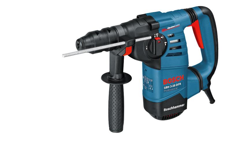  2 - Перфоратор Bosch GBH 3-28 DFR SDS-plus 800Вт 3.5Дж 3.6кг 0.611.24A.000