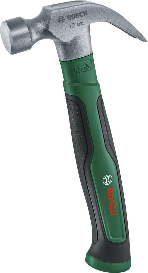  3 - Молоток слюсарний Bosch 340г 24.2см руків'я скловолокно 1.600.A02.W7X