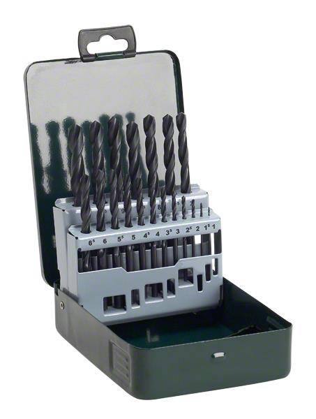  3 - Набір свердел по металу Bosch HSS-R, 19шт, 1-10мм 2.607.019.435