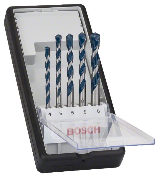 2 - Набір свердел Bosch Robust Line Cyl-5, 5шт 2.608.588.165