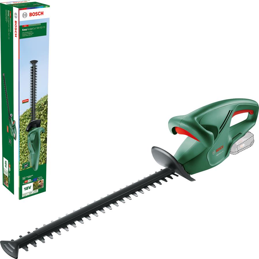  3 - Кущоріз акумуляторний Bosch EasyHedgeCut 18V-52-13 18В лезо 52см крок різу 15мм 3.28кг без АКБ та ЗП 0.600.849.M00