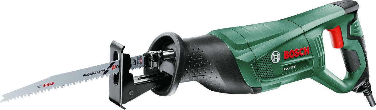  4 - Пила шабельна Bosch PSA 700E 710Вт пропил 150мм хід 20мм 3кг 0.603.3A7.020