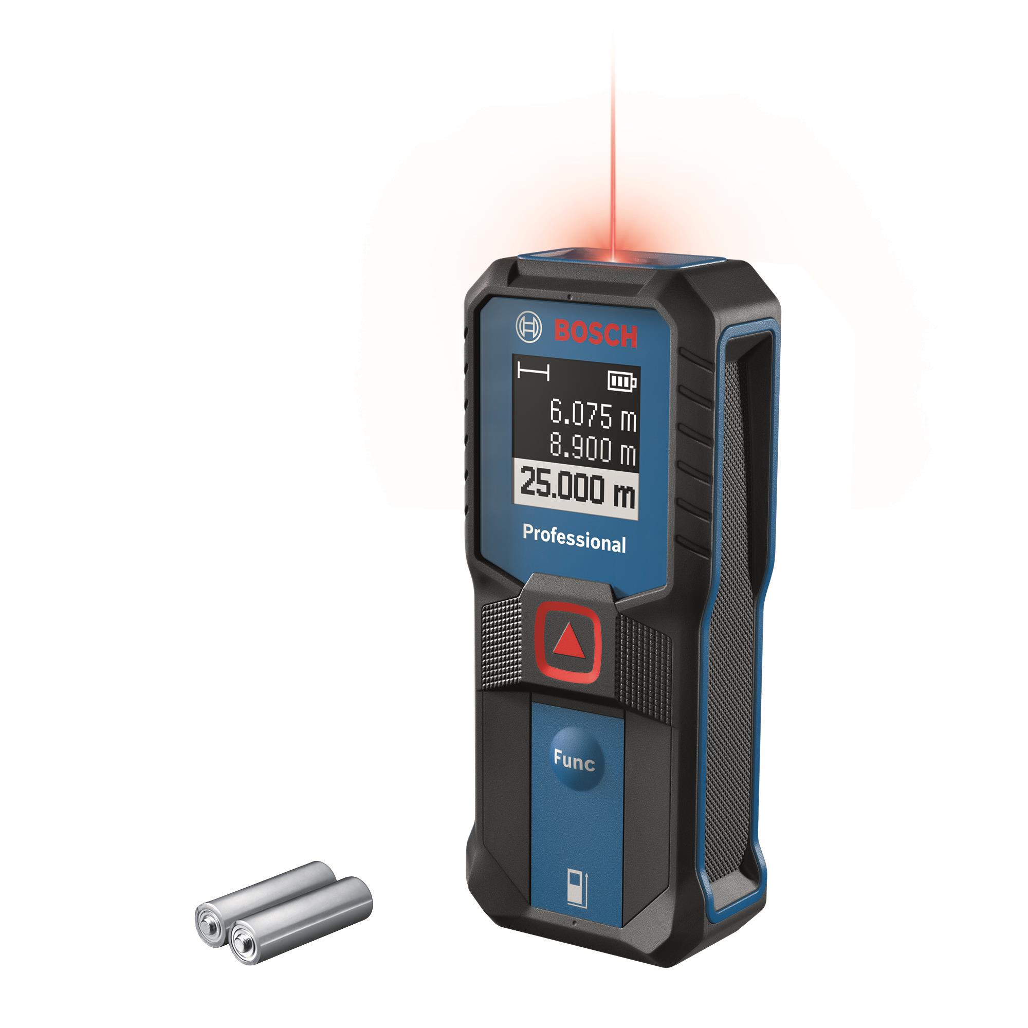  3 - Далекомір лазерний Bosch GLM 25-23, 0.05-25м, ±2мм, 0.09кг 0.601.072.W00